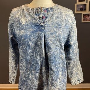 Cherokee long sleeve button up